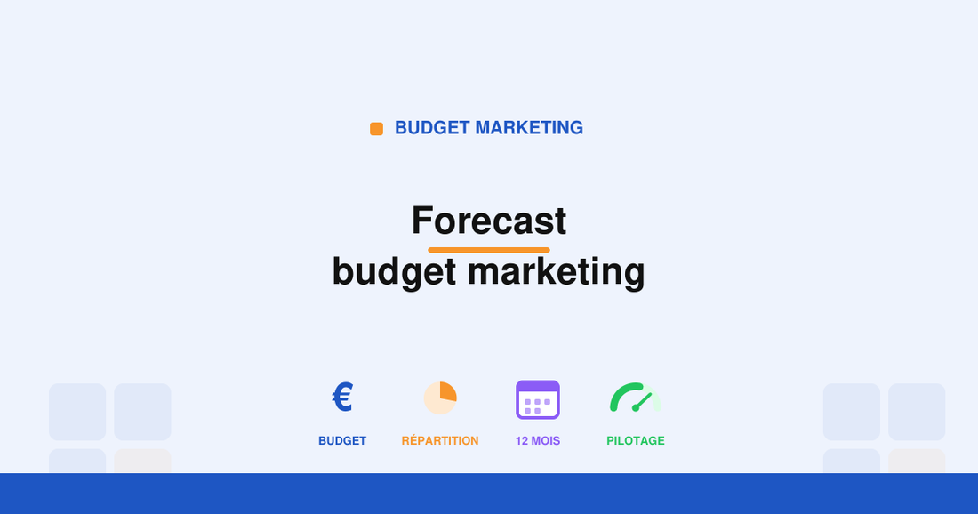 Couverture de l'article forecast budget marketing, Marketing Template