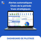 Dashboard pilotage budget marketing avec alertes automatiques