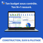 Template budget marketing Excel construction suivi et pilotage