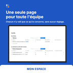 Modèle Notion pour équipe à distance, chaque membre voit ses tâches et ses arbitrages
