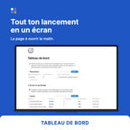 Tableau de bord de lancement produit sur Notion : ce qui dérape, ce qui attend une décision, où en est le projet